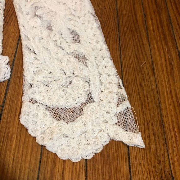 Boho Festival Lace Top Long Sleeve Large - Picture 3 of 8